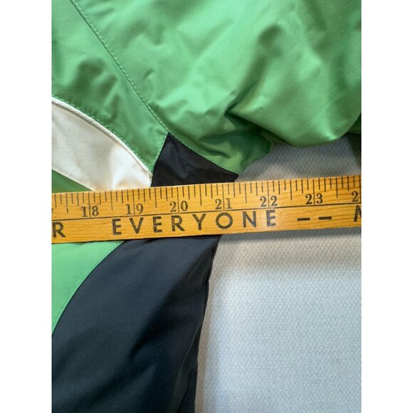 Columbia Sportswear Company Women's Waterproof Hooded Jacket Size M Green Fleece - Picture 11 of 15